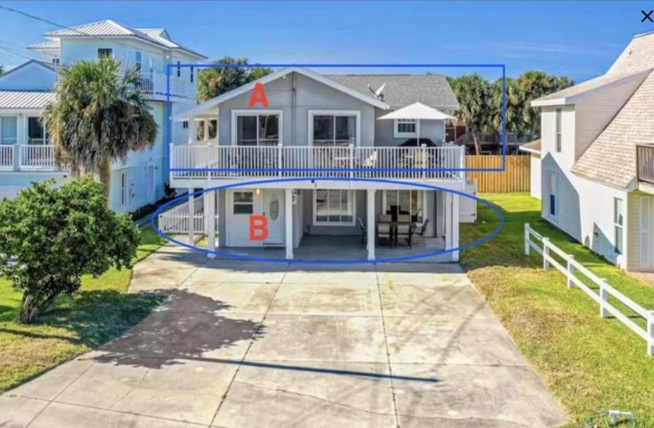 Vilano Beach Oasis Cottage St. Augustine Esterno foto